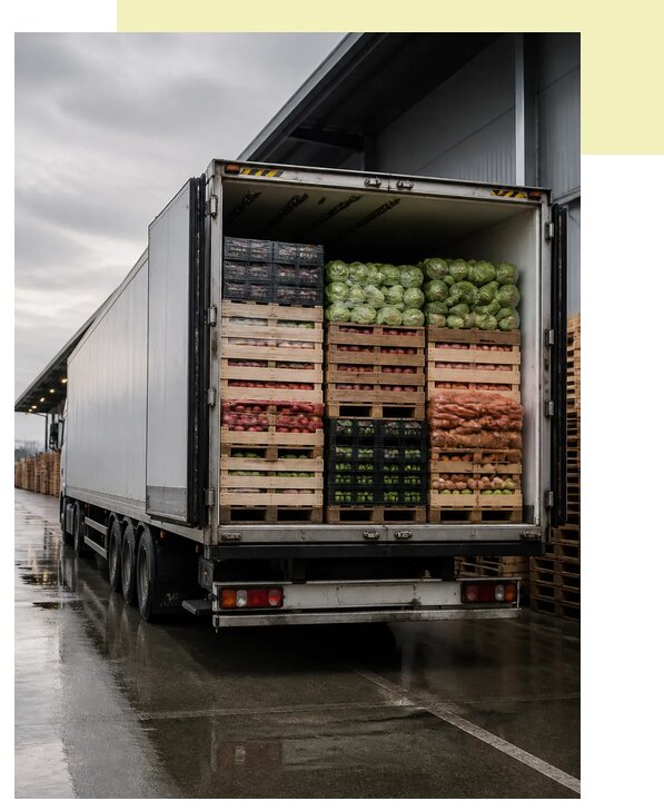 Перевозка плодоовощной продукции в Клинцы по цене от 5198 р. | Агросервис-Клы